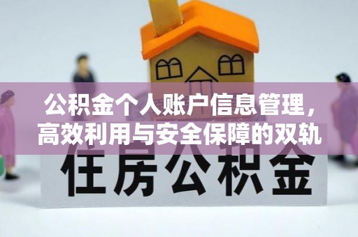 隆昌公积金个人账户信息管理，高效利用与安全保障的双轨并行