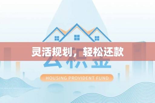 隆昌灵活规划，轻松还款