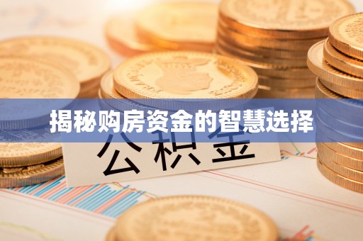 隆昌揭秘购房资金的智慧选择