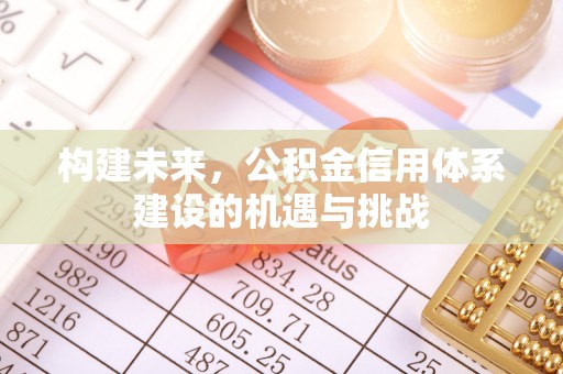 隆昌构建未来，公积金信用体系建设的机遇与挑战