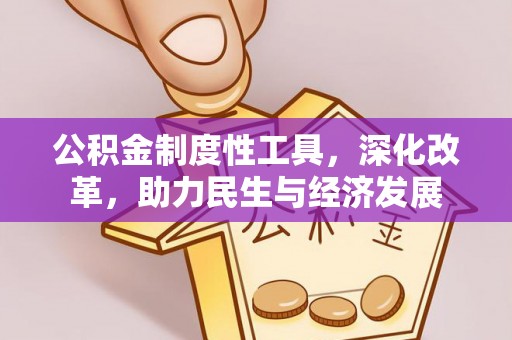 隆昌公积金制度性工具，深化改革，助力民生与经济发展