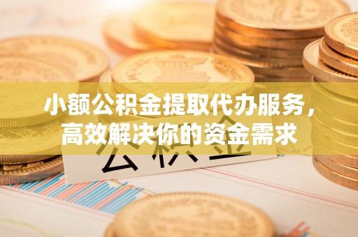 隆昌小额公积金提取代办服务，高效解决你的资金需求