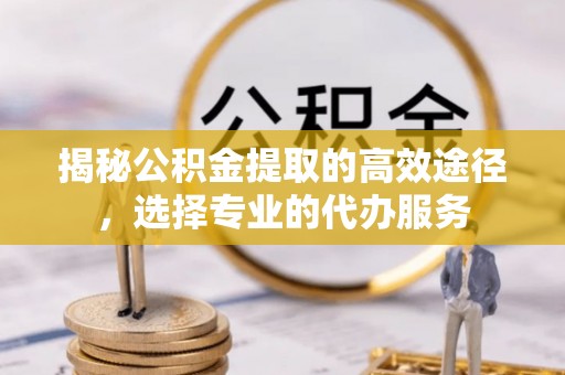 隆昌揭秘公积金提取的高效途径，选择专业的代办服务
