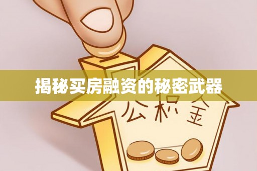 隆昌揭秘买房融资的秘密武器