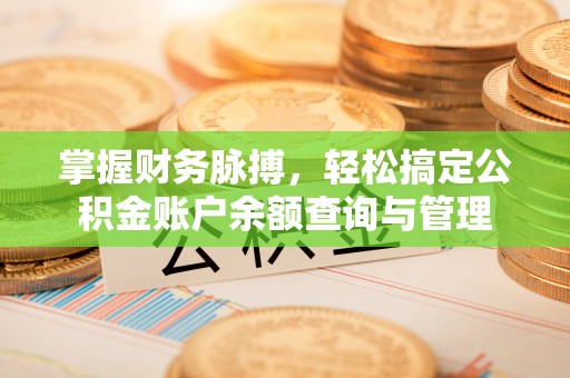 隆昌掌握财务脉搏，轻松搞定公积金账户余额查询与管理