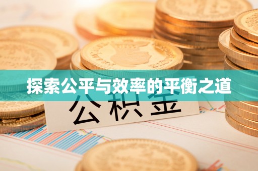 隆昌探索公平与效率的平衡之道
